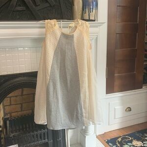 TILL.DA mixed‎ media babydoll dress. Worn twice. Retail 165